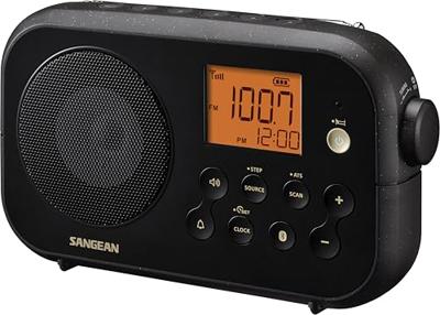 Sangean PR-D12 BT Radio Middengolf, VHF (FM) Bluetooth Zwart