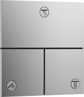 Hansgrohe ShowerSelect Comfort E stopkraan inbouw voor 3 functies, chroom - thumbnail