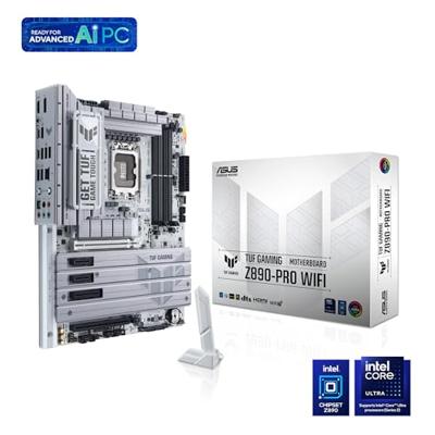 Asus TUF GAMING Z890-PRO WIFI Moederbord Socket Intel LGA 1851 Vormfactor ATX Moederbord chipset Intel® Z890