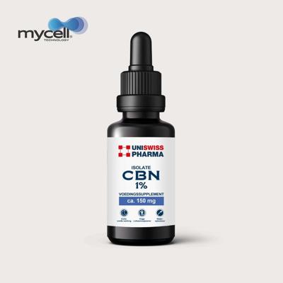 Uniswiss CBN isolate 1% (wateroplosbaar) 10 Milliliter