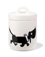 HEMA Takkie snoepjespot 17x11.5x11.5cm wit - thumbnail