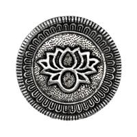 Wierookbrander - Lotusbloem - Zilverkleurig - thumbnail