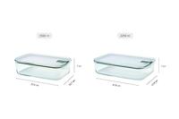 Mepal Glazen vershouddoos - easyclip - nordic sage - 2250 ml - thumbnail