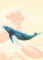 Komar Into Adventure Fotobehang Whale Voyage - IAX4-0012 - thumbnail