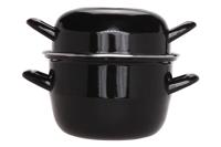 COSY & TRENDY Vormpot - D18cm Zwart-1.2Kg-2.8L - thumbnail