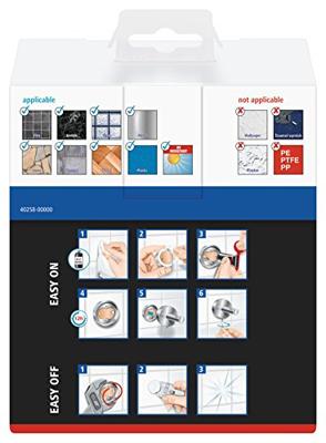 tesa klaam Toiletrolhouder Lijm Metaal