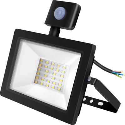 LED Bouwlamp 20W met Bewegingssensor - Helder 6400K - Waterdicht IP65