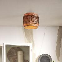 GOOD&MOJO Plafondlamp 'Bhutan' Bamboe, 25cm, kleur Zwart/Naturel - thumbnail