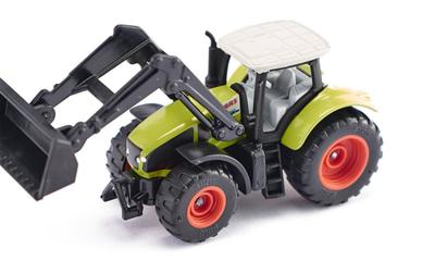 Siku 1392 Claas Axion + voorlader 8,9cm - thumbnail