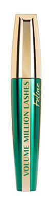 L’Oréal Paris Make-Up Designer Volume Million Lashes - Féline - 01 Black - Zwart - Volume Mascara met Krul Effect - 10,7 ml