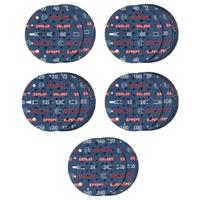 Bosch Accessoires EXPERT 55-delige set Schuurschijf O780 met film onderlaag, 150 mm, 5xG60; 15xG80; 15xG120; 15xG180; 5xG240 - 2608902470 - thumbnail