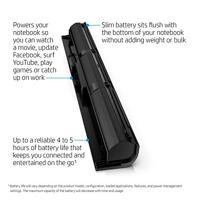 HP laptop accu 2800mah - thumbnail