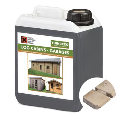 Impregneervloeistof zilvergrijs 2,5 liter Tuindeco - Tuindeco