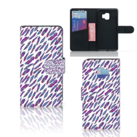 Samsung Galaxy J2 Core Telefoon Hoesje Feathers Color - thumbnail