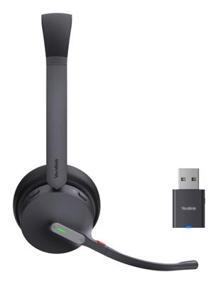 Yealink Yealink Headset WH64 Hybrid Dual UC On Ear headset Zwart