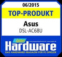 Asus DSL-AC68U Modem Router (Ai Mesh WLAN-systeem, EU en DE-versie Annex A B J, WiFi 5 AC1900 MIMO, 4x Gigabit LAN, AiProtection, Dual-Core CPU, multifunctionele USB 3.0) - thumbnail