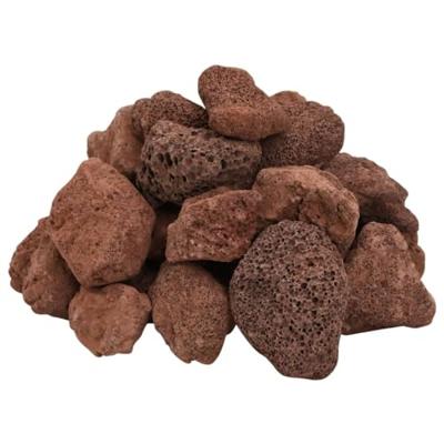 VidaXL Lavastenen 25 kg 5-8 cm rood VidaXL Lavastenen 25 kg 5-8 cm rood
