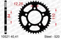 AFAM Chain wheel 520 40z steel black - thumbnail