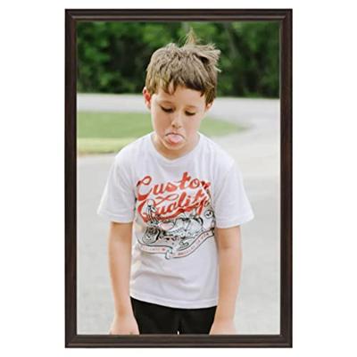 VidaXL Fotolijsten 3 st voor tafel 21x29,7 cm mdf zwart