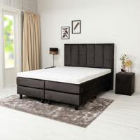 Nova Spring Boxspringset - Bilbo 160 x 200 cm, Kleur: Velours antraciet - thumbnail