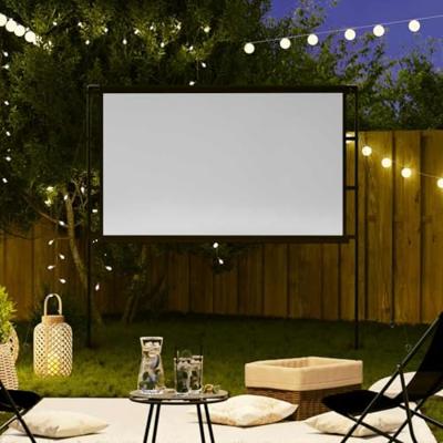 Projectiescherm met statieven 90 inch 16:9