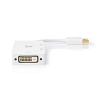 Nedis DisplayPort-Adapter | DisplayPort Male | Schakelbaar | 0.2 m | Wit | 1 stuks - CCGP37366WT02 CCGP37366WT02 - thumbnail