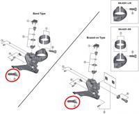 Shimano Skid Plate for FD-R9100 Front Derailleur - thumbnail
