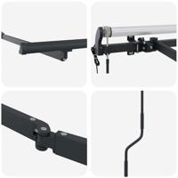 VidaXL Zijde frame antraciet 4 x 2 m metaal - thumbnail