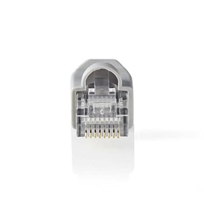 Nedis RJ45-Connector | Male | Solid UTP CAT6 | 10 Stuks | 1 stuks - CCBW89355GY - CCBW89355GY Nedis RJ45-Connector | Male | Solid UTP CAT6 | 10 Stuks | 1 stuks - CCBW89355GY - CCBW89355GY