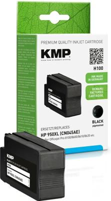 KMP Inktcartridge vervangt HP 950XL, CN045AE Compatibel Zwart H100 1722,4001 KMP Inktcartridge vervangt HP 950XL, CN045AE Compatibel Zwart H100 1722,4001