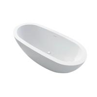 Vrijstaand Bad Best Design Cruise 180x80x60 cm Solid Surface Mat Wit - thumbnail