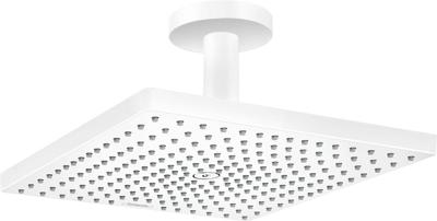 Hansgrohe Raindance E hoofddouche 300 1jet EcoSmart met plafondaansluiting, mat wit