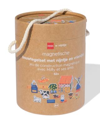 HEMA Nijntje magnetische bouwtegels met vriendjes 52-delig