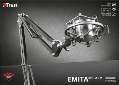 Trust GXT 253 Emita Streaming Microphone Arm bevestiging