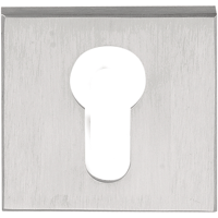 Formani Square LSQBY50 cilinderplaatje - mat RVS - thumbnail