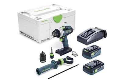 Festool accu schroefboormachine quadrive tdc 18/4 5.0/4.0 i-plus