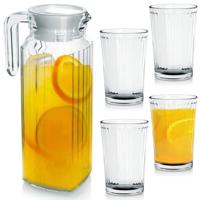 Drinkglazenset met Kan, 5dlg. - thumbnail