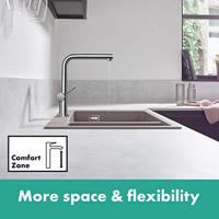 Hansgrohe Talis M54 ééngreeps keukenmengkraan 270, chroom - thumbnail