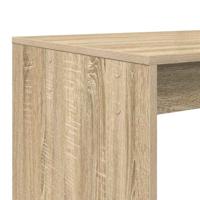 Bureau met plank Sonoma eiken 108 x 55 x 103.5 cm Bewerkt hout - thumbnail