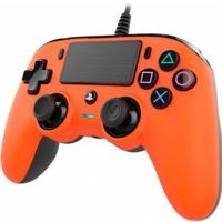 NACON Officieel gelicenseerde Wired Compact Controller voor PS4 - oranje - thumbnail