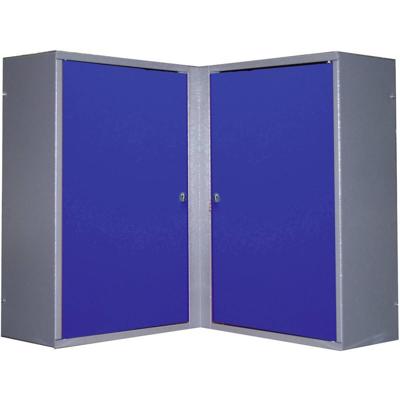 Küpper 70377 Hangkast voor gereedschap (l x b x h) 60 x 60 x 60 cm Blauw, Zilver