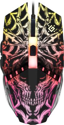 Defender GM-670L muis Ambidextrous Optisch 2400 DPI