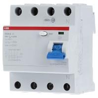 ABB 2CSF204101R1250 F204A-25/0,03 Aardlekschakelaar A 4-polig 25 A 0.03 A 230 V/AC, 400 V/AC - thumbnail
