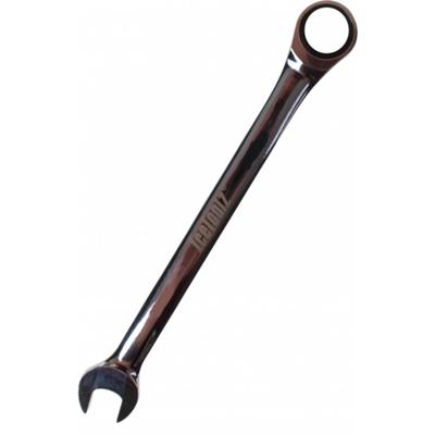 IceToolz Ring /steeksleutel met ratel 15 mm chroom zilver IceToolz Ring /steeksleutel met ratel 15 mm chroom zilver