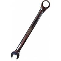 IceToolz Ring /steeksleutel met ratel 15 mm chroom zilver - thumbnail