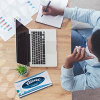 Facial tissues kleenex 3laags 72 vel wit - thumbnail