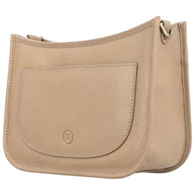 Hide & stitches jura schoudertas-Sand
