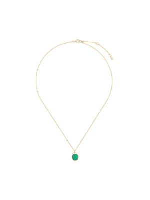 Astley Clarke Green Onyx Stilla pendant - GOLD