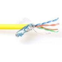ACT FP7850 CAT5E F/UTP LSZH Patchkabel Soepel Geel - 500 meter - thumbnail