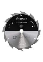 Bosch Accessories Bosch Power Tools 2608837680 Hardmetaal-cirkelzaagblad 165 x 15.875 mm Aantal tanden: 12 1 stuk(s) - thumbnail